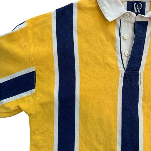 90’s GAP Color Block Rugby Polo Shirt - Picture 13 of 13